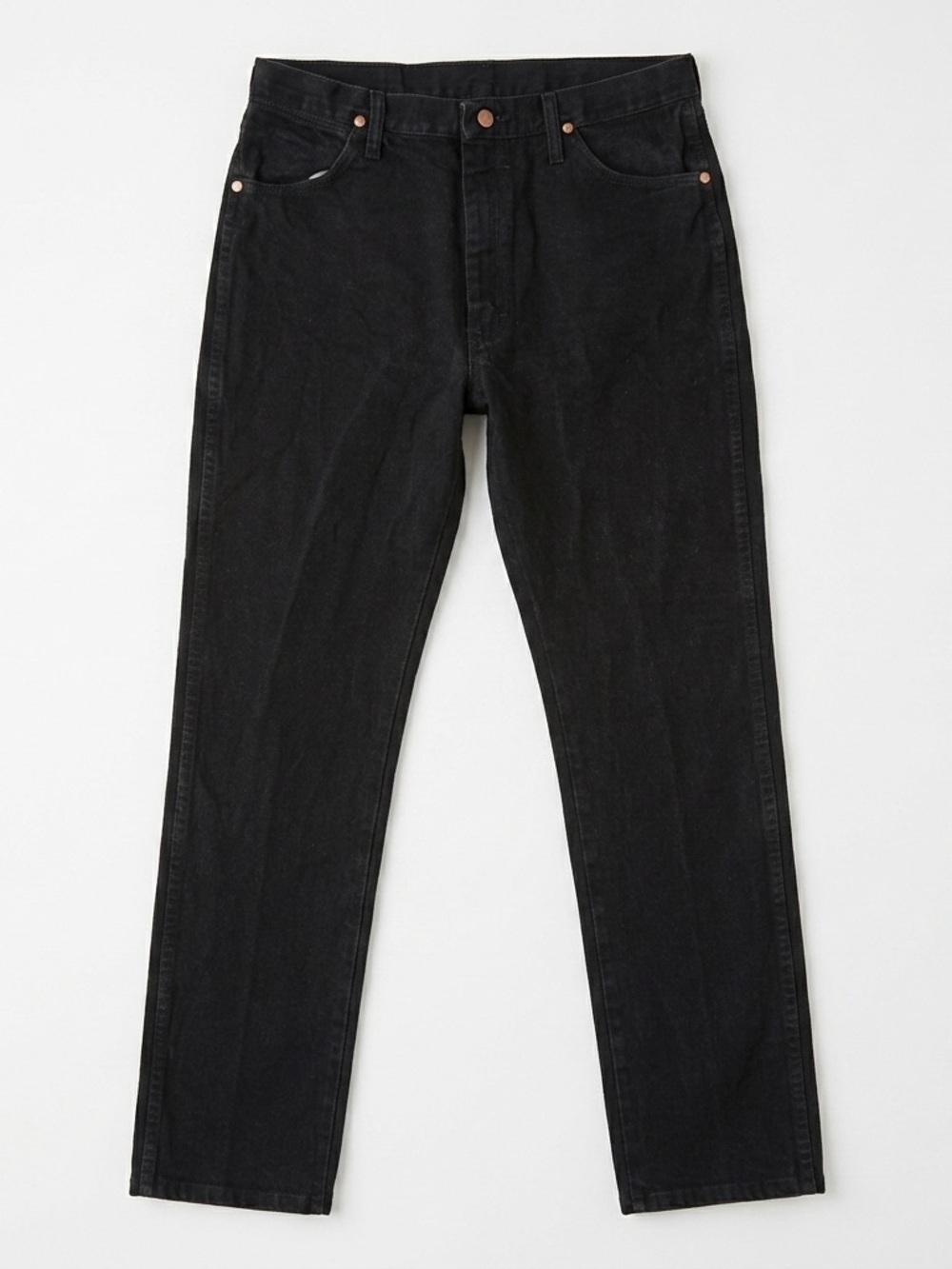 Wrangler Men's Black Denim Jeans